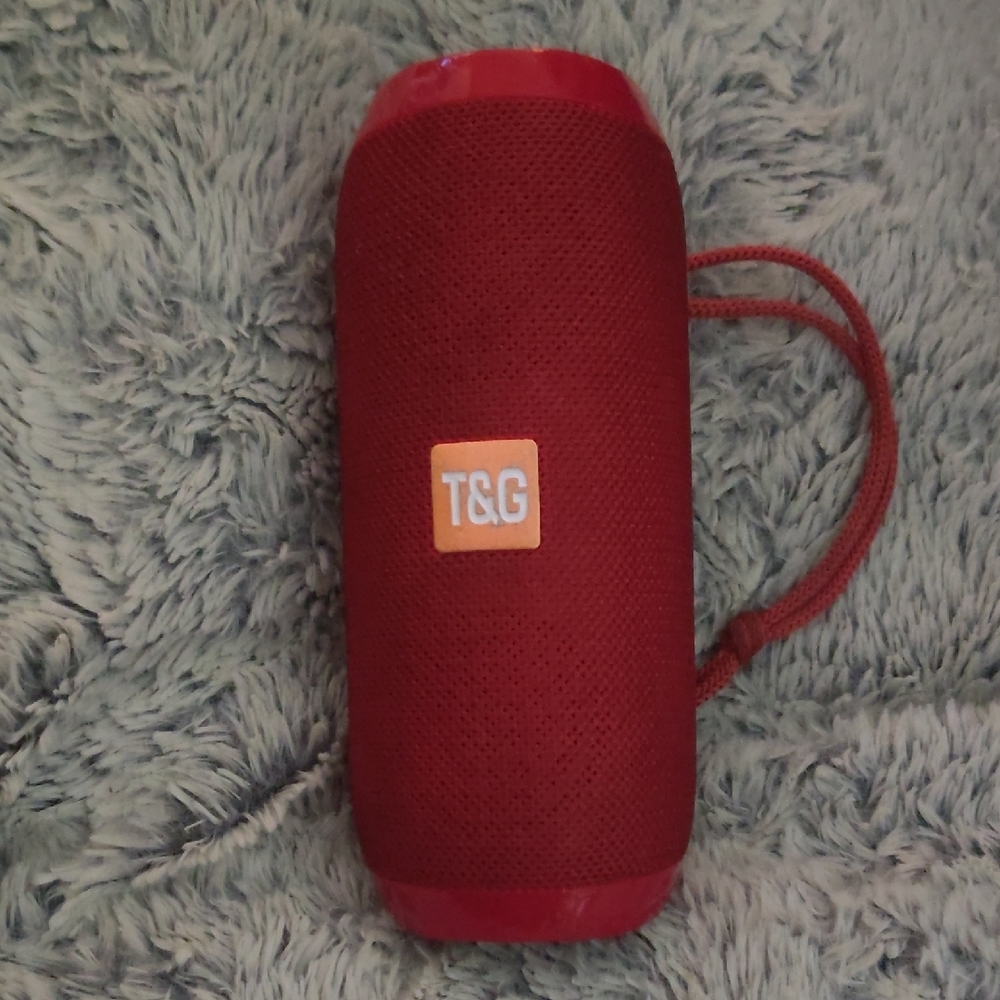 T&G Red Portable Bluetooth Speaker